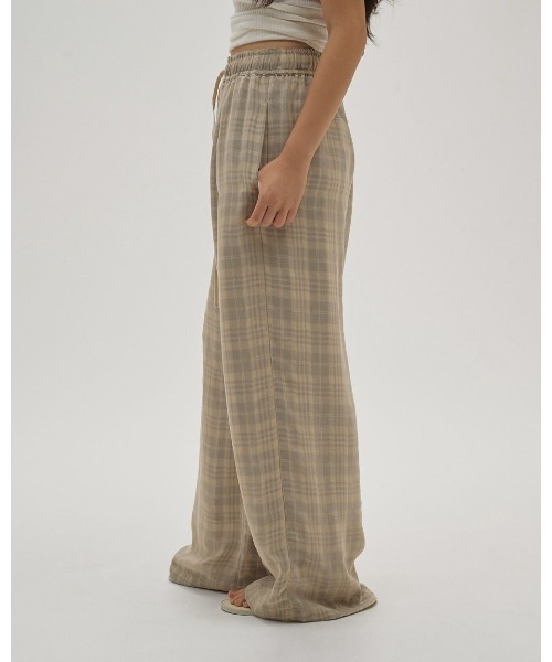 Check Jacquard Pants チェックジャガードパンツ フルレングス TODAYFUL（トゥデイフル）の「【TODAYFUL/トゥデイフル】Check