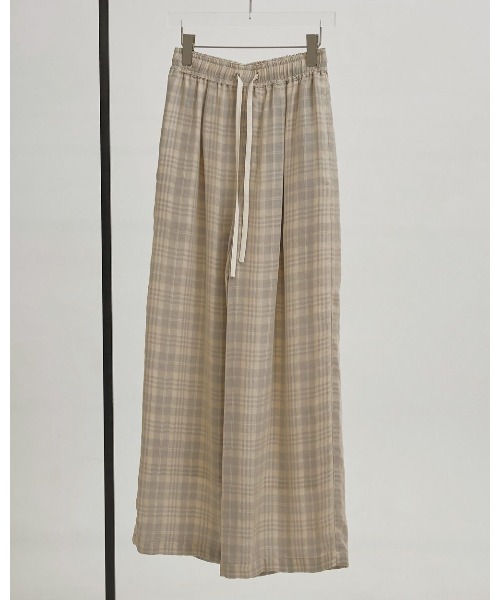 Check Jacquard Pants チェックジャガードパンツ フルレングス TODAYFUL（トゥデイフル）の「【TODAYFUL/トゥデイフル】Check