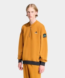 ハーフジップ」に該当するイエロー/黄色系のメンズファッション通販