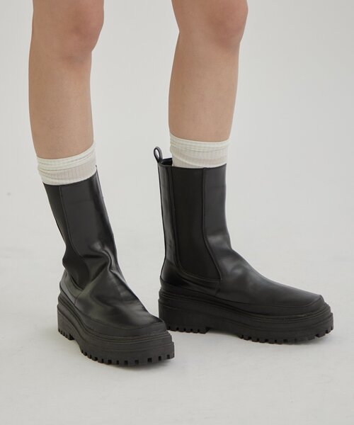 サイドゴアブーツ（ブーツ）｜mystic（ミスティック）のファッション