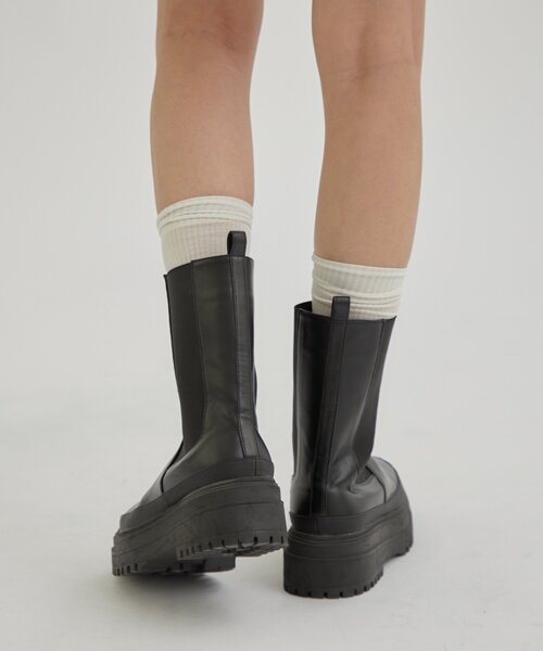 mystic（ミスティック）の「サイドゴアブーツ（ブーツ・レディース・ブラック・SMALL/MEDIUM/LARGE）」の9枚目の写真