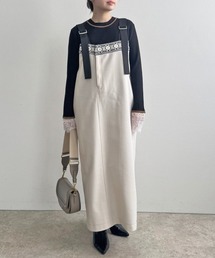 LHELBIE | メルトンジャンスカ(ジャンパースカート)