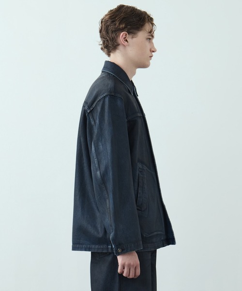 【美品】UNITED TOKYO ウォッシュドデニムカバーオール セール】コーティングデニムカバーオール（カバーオール）｜UNITED