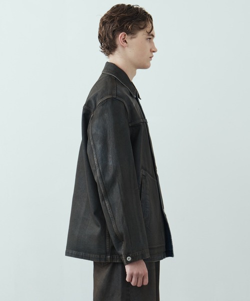 セール】コーティングデニムカバーオール（カバーオール）｜UNITED