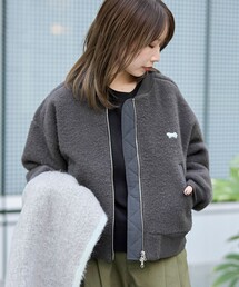 【PENNEYS（ぺニーズ）別注・Youtube紹介アイテム】ボアジップブルゾン