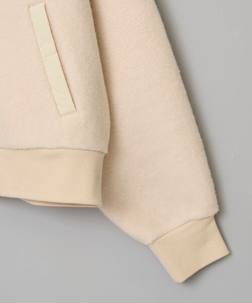 PENNEYS(ぺニーズ)の「【PENNEYS(ぺニーズ)別注・Youtube紹介アイテム】ボアジップブルゾン(ブルゾン・レディース・ブラウン/ダークグレー/ナチュラル・M/L)」の5枚目の写真