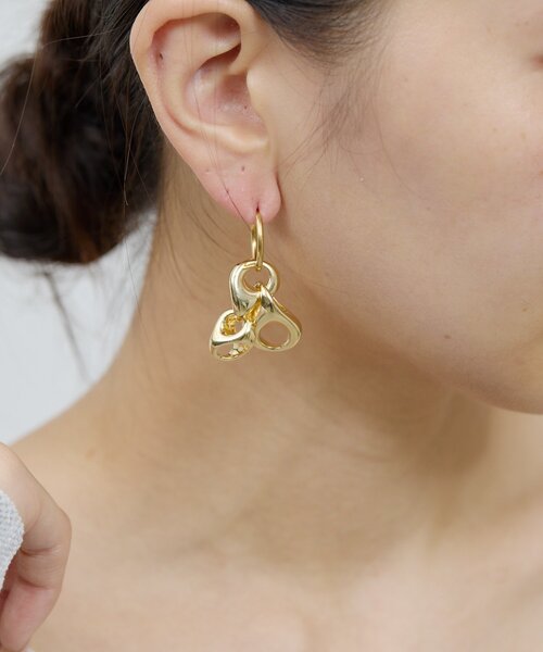 GALLARDAGALANTE（ガリャルダガランテ）の「マルチWAYピアス（ピアス（両耳用）・レディース・ゴールド/シルバー・FREE）」の2枚目の写真