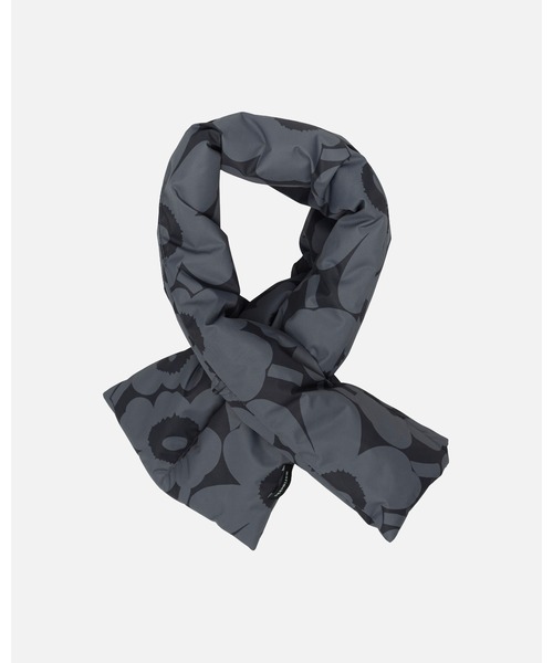 marimekko（マリメッコ）の「Croma Unikko / Scarf（ストール/ショール・レディース・ブラック・FREE）」の2枚目の写真