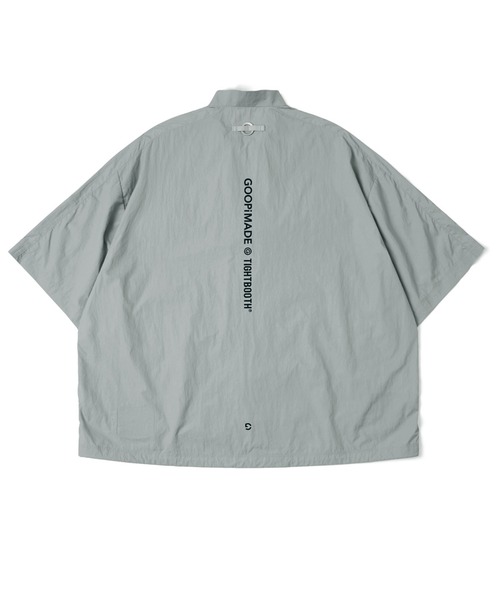 TIGHTBOOTH PRODUCTION(タイトブースプロダクション)の「GOOPiMADE x TIGHTBOOTH Tech Uniform Zip Shirt / グーピーメイド x タイトブース テック ユニフォーム ジップ シャツ(シャツ/ブラウス・メンズ・グレー/ブラック/オリーブ・1/2/3)」の11枚目の写真
