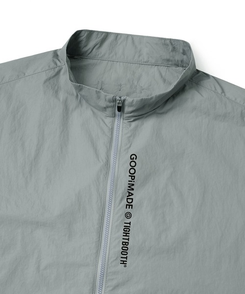 TIGHTBOOTH PRODUCTION(タイトブースプロダクション)の「GOOPiMADE x TIGHTBOOTH Tech Uniform Zip Shirt / グーピーメイド x タイトブース テック ユニフォーム ジップ シャツ(シャツ/ブラウス・メンズ・グレー/ブラック/オリーブ・1/2/3)」の5枚目の写真
