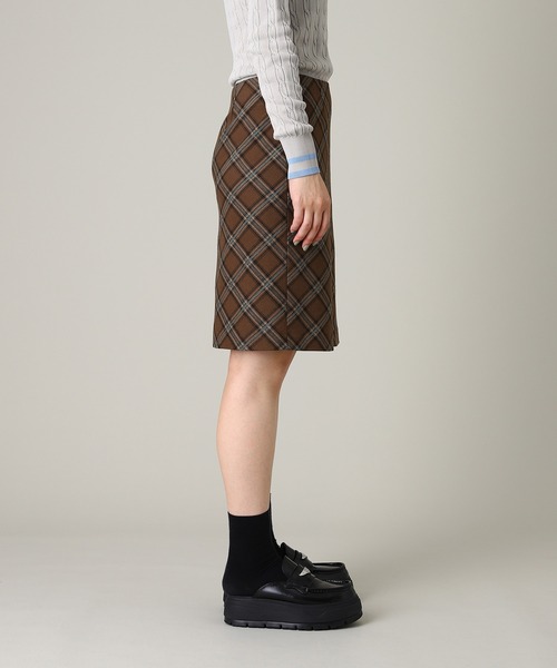 forget-me-nots(フォーゲットミーノッツ)の「Forget-me-nots Check skirt FMN-25AW-SK-003(スカート・レディース・バーガンディー/グリーン・MEDIUM/SMALL)」の14枚目の写真