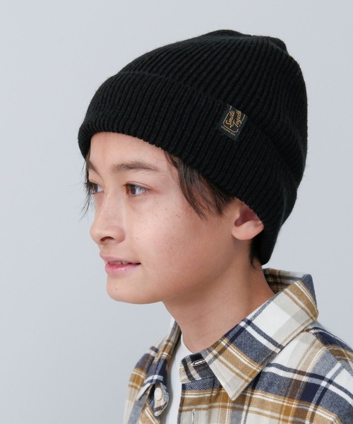 GLOBAL WORK（グローバルワーク）の「洗えるニットワッチ/599737（ニットキャップ/ビーニー・キッズ・ライトグレー/ライトブルー/ブラック/ワインレッド・FREE）」の7枚目の写真