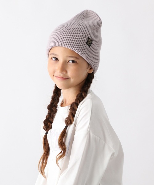 GLOBAL WORK（グローバルワーク）の「洗えるニットワッチ/599737（ニットキャップ/ビーニー・キッズ・ライトグレー/ライトブルー/ブラック/ワインレッド・FREE）」の10枚目の写真