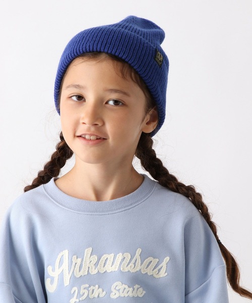 GLOBAL WORK（グローバルワーク）の「洗えるニットワッチ/599737（ニットキャップ/ビーニー・キッズ・ライトグレー/ライトブルー/ブラック/ワインレッド・FREE）」の11枚目の写真