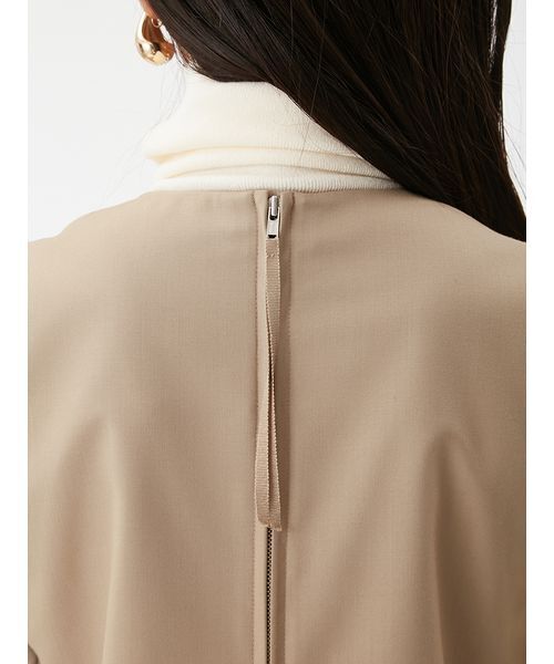 Mila Owen（ミラオーウェン）の「【セットアイテム】リブニットセットレイヤードワンピース（ワンピース・レディース・ベージュ/ブラック・0/1）」の11枚目の写真