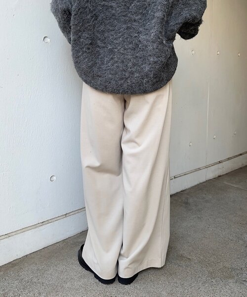 SHENERY（シーナリー）の「【インフルエンサー＠tsuru00コラボ】3タックスラックスパンツ（スラックス・レディース・グレー/ブラック/ベージュ/ライトベージュ・36/38/34）」の21枚目の写真