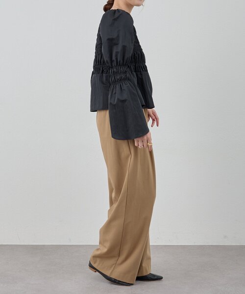 セール】【インフルエンサー＠tsuru00コラボ】3タックスラックスパンツ