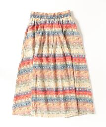 sandy（サンディー）の「プリントタックギャザースカート（スカート）」