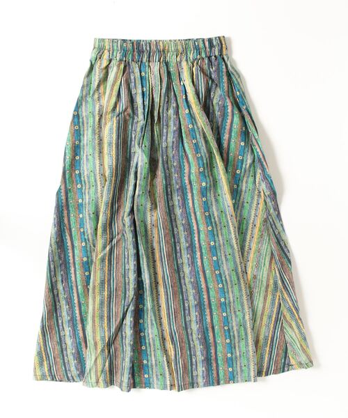 sandy（サンディー）の「プリントタックギャザースカート（スカート・レディース・その他/その他3/その他2/その他1・FREE）」の4枚目の写真