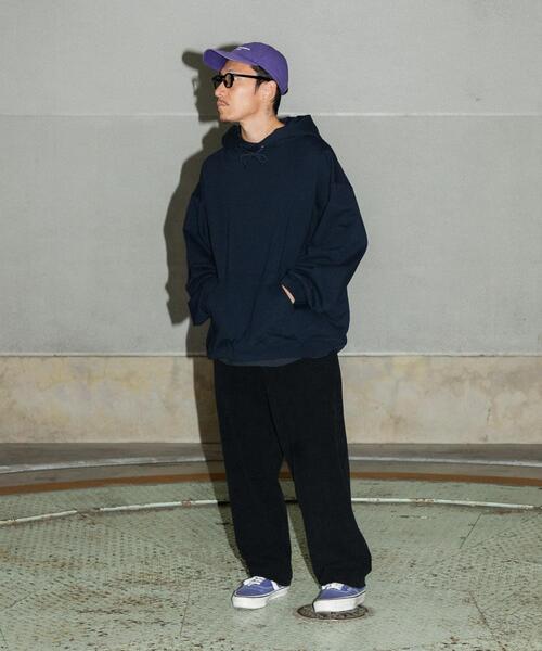 URBAN RESEARCH（アーバンリサーチ）の「Wide Dad　Dad EASY CORDUROY WIDE PANTS（その他パンツ・メンズ・ネイビー・1/2）」の14枚目の写真
