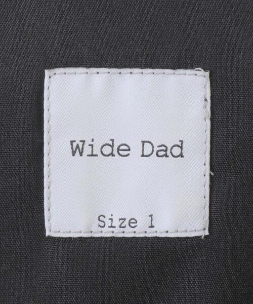 URBAN RESEARCH（アーバンリサーチ）の「Wide Dad　Dad EASY CORDUROY WIDE PANTS（その他パンツ・メンズ・ネイビー・1/2）」の5枚目の写真