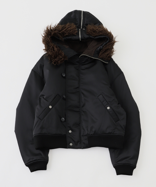 Jieda(ジエダ)の「JIEDA / ジエダ THINSULATE N-2A JACKET / JK02(ミリタリージャケット・メンズ・カーキ/ブラック・2/1)」の1枚目の写真