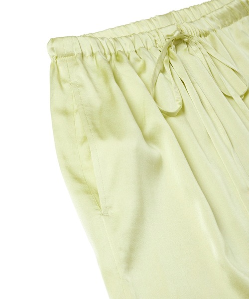 Trefle blanc(トレフルブラン)の「【original】silk easy pants(その他パンツ・レディース・Yellow/ブラック・FREE)」の5枚目の写真