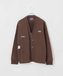 B.C STOCK（ベーセーストック）の「【OLIVEDRAB/オリーブドラブ】2WAY ジップスウェットカーディガン（スウェット）」