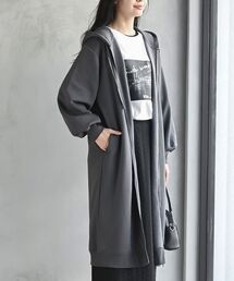 フロントＺＩＰＢＩＧパーカーワンピース
