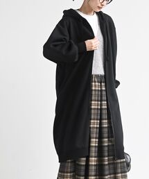 フロントZIPBIGパーカーワンピース