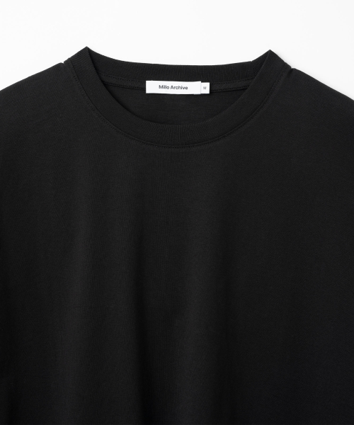 Millo Archive（ミロ アーカイブ）の「オリジナルコットンTシャツ[ブラック]（Tシャツ/カットソー・メンズ・その他・MEDIUM/LARGE/X-LARGE/SMALL）」の2枚目の写真