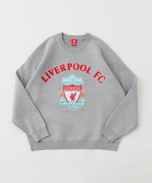 417 EDIFICE(フォーワンセブンエディフィス)の「【Liverpool FC / リバプール FC】CHENILLE EMBROIDERYT KNIT(ニット/セーター・メンズ・チャコールグレー/グリーン/レッド・MEDIUM/LARGE/X-LARGE)」の8枚目の写真