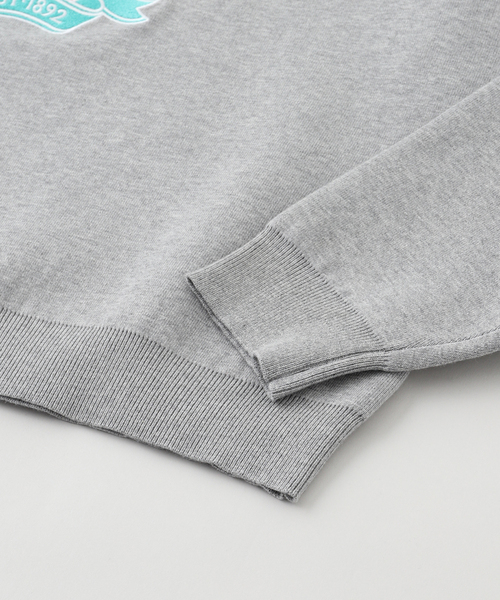 417 EDIFICE(フォーワンセブンエディフィス)の「【Liverpool FC / リバプール FC】CHENILLE EMBROIDERYT KNIT(ニット/セーター・メンズ・チャコールグレー/グリーン/レッド・MEDIUM/LARGE/X-LARGE)」の12枚目の写真