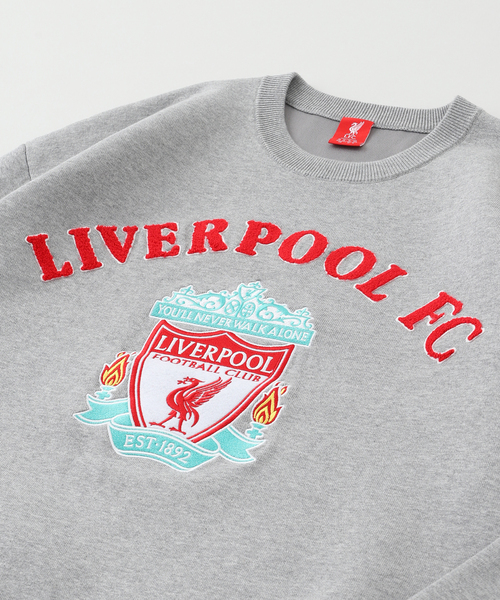 417 EDIFICE(フォーワンセブンエディフィス)の「【Liverpool FC / リバプール FC】CHENILLE EMBROIDERYT KNIT(ニット/セーター・メンズ・チャコールグレー/グリーン/レッド・MEDIUM/LARGE/X-LARGE)」の13枚目の写真