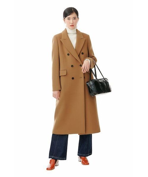 MUSINSA STANDARD WOMAN（ムシンサスタンダードウーマン）の「レディースラムウールリラックスタートルネックニット[アイボリー]（ニット/セーター・レディース・その他・SMALL/MEDIUM/LARGE/X-SMALL）」の5枚目の写真
