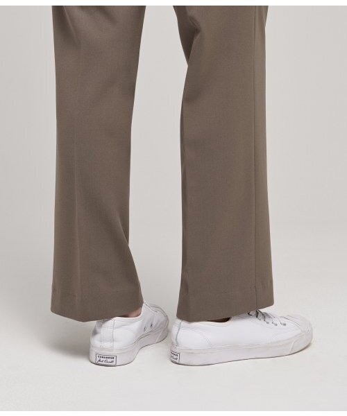 MUSINSA STANDARD WOMAN（ムシンサスタンダードウーマン）の「ウィメンズストレートヒドゥンバンディングスラックス[ダスティベージュ]（スラックス・レディース・その他・30/24/25/26/27/28/29）」の8枚目の写真