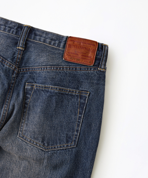 OUTSTANDING(アウトスタンディング)の「W.W. II SELVEDGE STRAIGHT PANTS_MEDIUM BLUE(デニムパンツ・メンズ・その他・SMALL/MEDIUM/LARGE)」の6枚目の写真
