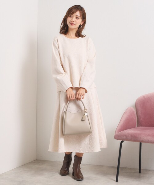 ITS'DEMO（イッツデモ）の「【2WAY】チャーム付きミニトート（ハンドバッグ・レディース・ブラウン系その他/ライトベージュ/ブラック・00）」の10枚目の写真