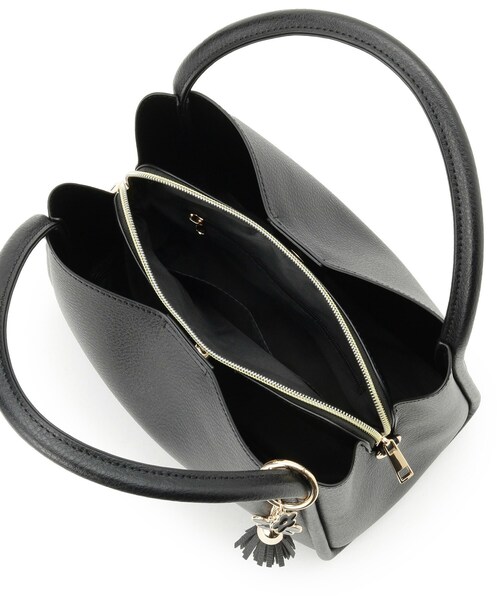 ITS'DEMO（イッツデモ）の「【2WAY】チャーム付きミニトート（ハンドバッグ・レディース・ブラウン系その他/ライトベージュ/ブラック・00）」の18枚目の写真