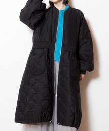 OSMOSIS | キルティングロングブルゾン(その他アウター)