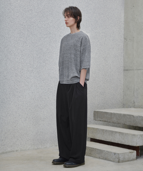 GLW（ジーエルダブリュ）の「ツートーンミックスドハーフニットグレー（ニット/セーター・レディース・その他・SMALL/MEDIUM/LARGE）」の6枚目の写真