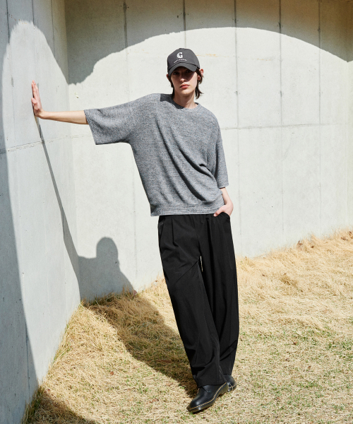 GLW（ジーエルダブリュ）の「ツートーンミックスドハーフニットグレー（ニット/セーター・レディース・その他・SMALL/MEDIUM/LARGE）」の10枚目の写真