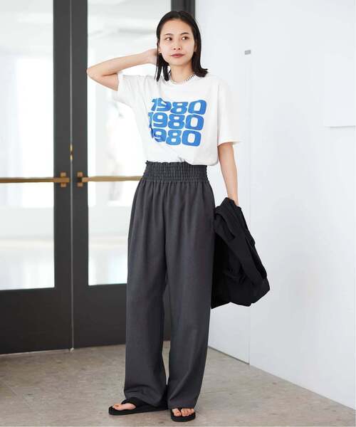 JOURNAL STANDARD(ジャーナルスタンダード)の「《追加4》ライクストレッチワイドパンツ(その他パンツ・レディース・ブラック/チョコ/チャコールグレー/ブラウン・34/36/38/40)」の21枚目の写真