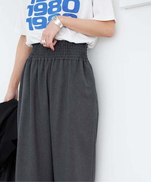 JOURNAL STANDARD(ジャーナルスタンダード)の「《追加4》ライクストレッチワイドパンツ(その他パンツ・レディース・ブラック/チョコ/チャコールグレー/ブラウン・34/36/38/40)」の9枚目の写真