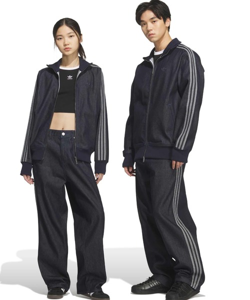 adidas(アディダス)の「adidas DENIM FIREBIRD TRACK PANTS / アディダス デニム ファイヤーバード トラックパンツ(デニムパンツ・メンズ・インディゴブルー・34inch/32inch/30inch/36inch)」の11枚目の写真