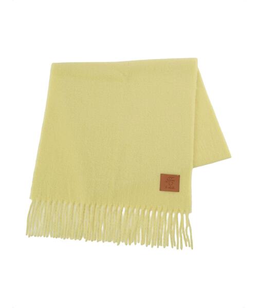 Te chichi（テチチ）の「【Atelier Bonheur】イエローカラーマフラー（ストール/ショール・レディース・イエロー・F）」の7枚目の写真