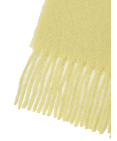 Te chichi（テチチ）の「【Atelier Bonheur】イエローカラーマフラー（ストール/ショール・レディース・イエロー・F）」の8枚目の写真