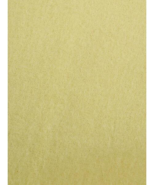 Te chichi（テチチ）の「【Atelier Bonheur】イエローカラーマフラー（ストール/ショール・レディース・イエロー・F）」の9枚目の写真