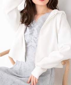 セール】ダンボールジップクロップドパーカー/MM418203（パーカー