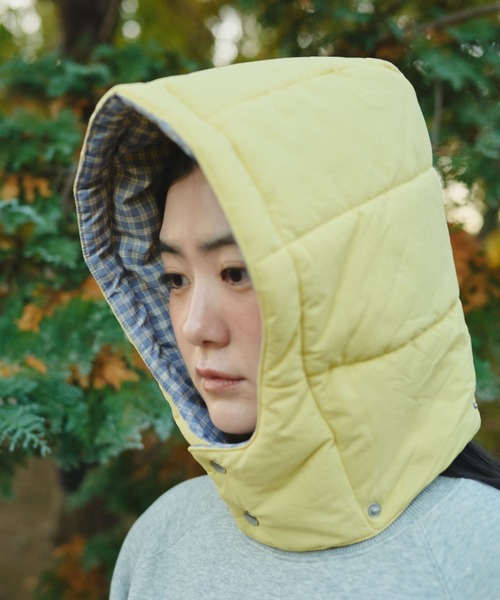 Check Hood Down Jacket / チェックフードダウンジャケット（ダウン